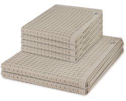 Möve Sonstiges 4 X handdoek 2 X douchehanddoek - in set 6 pack Piquee