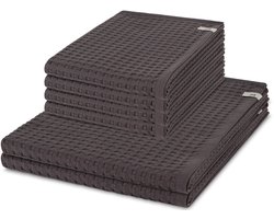 Möve Sonstiges 4 X handdoek 2 X douchehanddoek - in set 6 pack Piquee