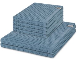 Möve Sonstiges 4 X handdoek 2 X douchehanddoek - in set 6 pack Piquee