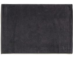 möve Superwuschel douchemat 50 x 70 cm van 100% katoen, donkergrijs