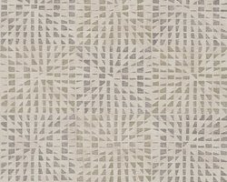 MOZAIEK EFFECT BEHANG | Grafisch - grijs beige zilver - A.S. Création Geo Effect