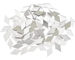 Mozaïek Tegels - Spiegel Mozaïek - Doe-het-zelf Decoratie - Zelfklevende Achterkant - 13 x 25 mm - Multicolor