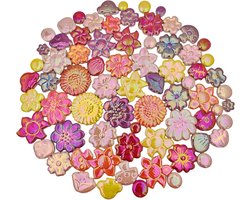 Mozaïektegels, gemengde kleuren, keramische mozaïekstukken voor handwerk, mozaïektegels voor huisdecoratie of doe-het-zelf handwerk, accessoires voor mozaïekproductie (iriserende