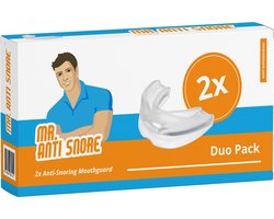 Mr. Anti Snurk ™ - Duo Pack - 2x Snurkbeugels - Anti Snurk Beugel - Snurkbeugel geschikt voor zowel mannen als vrouwen - Sinds 2015 de nummer 1 van Nederland