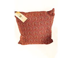 M&R design sierkussen hoes 40x40 woonkamer dubbelzijdig Perzisch zijde handgeweven Shemshad