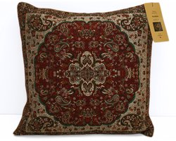 M&R design sierkussen hoes woonkamer 50x50 enkelzijdig Perzisch zijde Mashhad