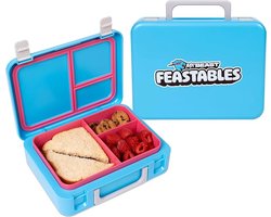 MrBeast Feastables Lunchbox - Stevige broodtrommel met handige, verstelbare compartimenten - Duurzaam & BPA-vrij - Ideaal voor school of werk