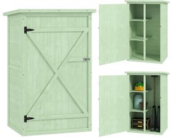 MRKK® Tuinkast - Tuinkist - Tuinkasten voor Buiten - Tuinberging - Hout - Groen
