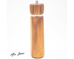Mrs. Jones 22 Cm Kruidenmolen Peper En Zout Molen Hout Pepermolen - Acaciahout Haramgcourt Sourcery .