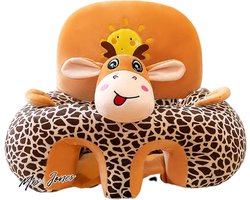 Mrs. Jones Baby Floor Seat Leren Zitten Lounger Cover - Zitten Stoel Cover voor Zuigelingen Peuter .