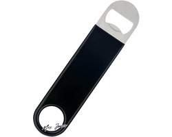 Mrs. Jones Barman flesopeners-barblad-bieropeners 1 pak professionele kwaliteit rubber gecoat roestvrij staal .