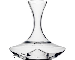 Mrs. Jones Decanteerkaraf Met holle bodem handgeblazen glazen wijnkaraf ideale vorm druppelvrij schenken 15 l - WMF karaf 0947652000 .