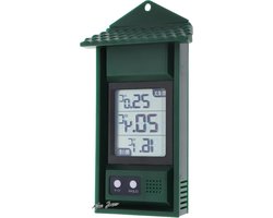Mrs. Jones Digitale Max Min Thermometer - Monitor Max en Min Temperaturen - Handige Kas Thermometer - Tuin Accessoires - Gemakkelijk Wandmontage - Maximale Minimale Thermometer .