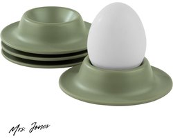 Mrs. Jones eierdopje 850 x 850 hoogte 450 cm melamine groen - eierdecoratie - keukenaccessoires .
