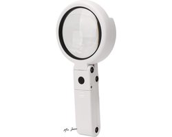 Mrs. Jones LED-leeslamp met Vergrootglas Dual Power 11 X 5 Vergrootglas Vergrootglas Bureaulamp Stabiele Basis LED-verlichting High Definition View Om Te Lezen – Duurzame Leeslamp .