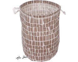 Mrs. Jones Opvouwbare Wasmand Kledingmand - Grote Capaciteit .
