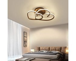 Mrs. Jones Plafondlamp - Hartvormige Led Plafondlamp - Dimbaar - Plafonniere - Kroonluchter - Modern - Hotel Chique - Met Afstandsbediening - 55x45x12cm