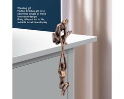Mrs. Jones Romantische Kunst Hars Sculptuur Minnaar Standbeeld Aanhankelijk Paar Ornament Dansen Beeldje Home & Office Decoration Ouderschap Liefde Familie-Tafereel .