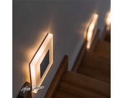 Mrs. Jones Twstyfal Traplamp led-wandverlichting trapverlichting traplamp wandspot 230 V warm wit - verlichting voor trap (1 stuk) .