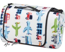 Mrs. Jones xxl picknickkleed 300x200 waterdicht buitenkleed voor park strand camping picknickdeken - voertuigen picknickmat campingkleed .