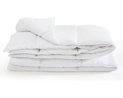 MS Dekbed 160x220 - Deken met vulling van microvezel - Ademend - Deken 160x220 ideaal voor alle seizoenen - Geschikt als zomerdekbed 160x220 - All season dekbed 160x220 - 4 seizoenen dekbed 160x220