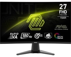 MSI MAG 27C6F - FHD Curved Gaming Monitor - 180Hz - 27 Inch