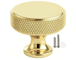MSQDESIGN Kastknop Goud - Kastknoppen Goud - Deurknopjes Goud voor kast- Deurknopjes Goud -kast knop Goud - Meubelknop Goud - Meubelknoppen Goud - Deurknopjes Goud - Deurknoppen Goud - Ladeknoppen voor - incl schroeven