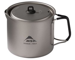 MSR Titan Kettle 900 ml Fluitketel Titanium 900ml