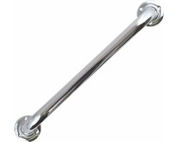 MSV Badkamer/douche wand/muur handgreep - rvs metaal - zilver - 30 cm - Extra houvast beugel