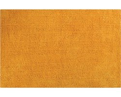 MSV Badkamerkleedje/badmat tapijtje - voor op de vloer - saffraan geel - 40 x 60 cm - polyester/katoen