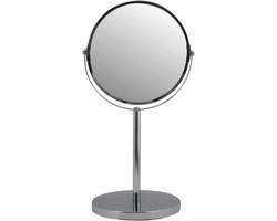 MSV Make Up Spiegel – Vergrootspiegel met Draaibare Zijde – Cosmeticspiegel en Scheerspiegel voor Badkamer of Kleedkamer