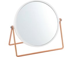 MSV Vergrootspiegel – Make Up Spiegel met Vergroting – Cosmetische Spiegel voor Badkamer en Slaapkamer – Modern Design Badkamerspiegel