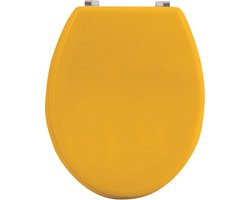 MSV WC Bril - CLEO - Toiletbril - MDF - Saffraan