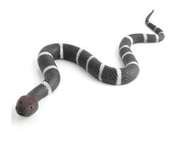 MTTProducts - Rubber Snake Figuren - Realistische Reptielen - Speelgoed voor Kinderen - Multikleurig - Slang Decoratie - Tuinaccessoires - Geschikt voo...