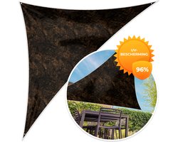 MuchoWow® - Schaduwdoek - Vintage - Graniet - Steen - Patronen - 96% UV-bestendig - Hoogwaardig polyester - Zonnedoek - Weerbestendig - Tuin - Tarp - 300x300 cm