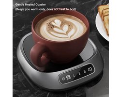 Mug warmer - luxe Mug warmer - warmhoudplaat - cup warmer - mok warmer - verwarmde onderzetter - koffie verwarmer - rechaud - elektrisch -