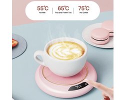 mug warmer - warmhoudplaat - mug warmer roze - cup warmer - verwarmde onderzetter - mok warmer - cup warmer usb - koffie warmer - warmhouders - FR Service
