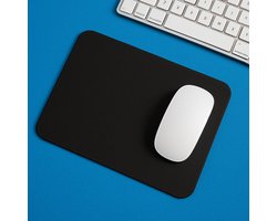 Muismat - 20x24 cm - Anti Slip - Zwart - Kantoor - School - Gaming
