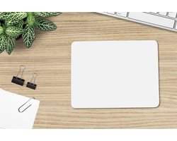 Muismat - 22x18 cm - Anti Slip - Licht Grijs - Kantoor - School - Gaming