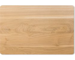 Muismat 27x18 cm - Mousepad Hout structuur van licht en glad hout - Muismatten