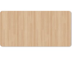 Muismat XXL 100x50 cm - Bureau onderlegger - Bureau mat Naturel - Hout - Plank - Patronen - Bureaumat - Gaming mousepad xl - Bureaulegger groot - Computer deskmat