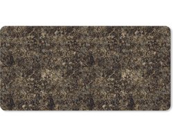 Muismat XXL 120x60 cm - Bureau onderlegger - Bureau mat Patronen - Graniet print - Steen - Bureaumat - Gaming mousepad xl - Bureaulegger groot - Computer deskmat
