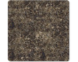Muismat XXL 60x60 cm - Bureau onderlegger - Bureau mat Patronen - Graniet print - Steen - Bureaumat - Gaming mousepad xl - Bureaulegger groot - Computer deskmat