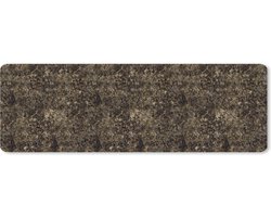 Muismat XXL 90x30 cm - Bureau onderlegger - Bureau mat Patronen - Graniet print - Steen - Bureaumat - Gaming mousepad xl - Bureaulegger groot - Computer deskmat