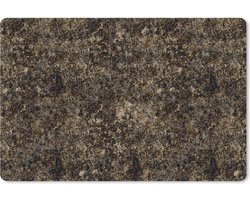 Muismat XXL 90x60 cm - Bureau onderlegger - Bureau mat Patronen - Graniet print - Steen - Bureaumat - Gaming mousepad xl - Bureaulegger groot - Computer deskmat