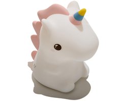 Muitomas SILLAMPUNICORNC, Lichtdecoratie figuur, Wit, Silicone, Ambiance, Universeel, Knoppen