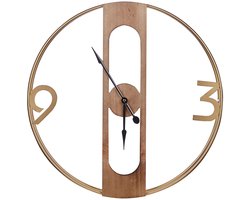 MULHOUSE - Wandklok - Lichte houtkleur - MDF