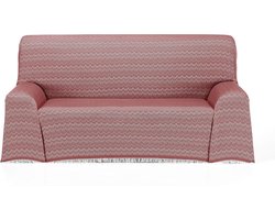 Multifunctioneel Textiel Foulard 230x290 cm Bordeaux - Gordijn, Bankovertrek of Sprei
