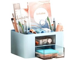 Multifunctionele Desk Organiser met 7 Compartimenten voor Kantoor en Thuis, Ideaal als Pennenhouder en Bureau Accessoire voor Jongens en Meisjes