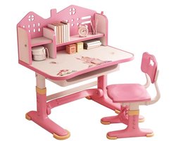 Multifunctionele Kinder Desk Stoel Set met Ergonomisch Ontwerp en Aangepaste Hoogte